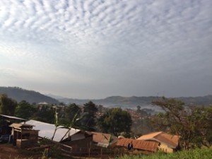 The view from the Banso Baptist House in Kumbo