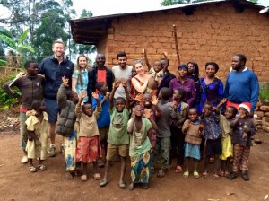 The Implementation Trip 2 Team with Mangi Community Members